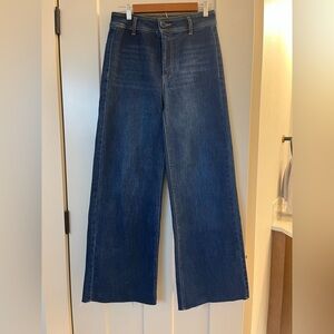 Oat New York Blue Wide Leg Jeans